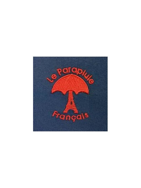 le parapluie français LPF67 - POLYESTER - MARINE parapluie pliant uni automatique Petite maroquinerie