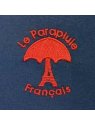 le parapluie français LPF68 - POLYESTER - MARINE aprapluie canne 10 brins parapluie