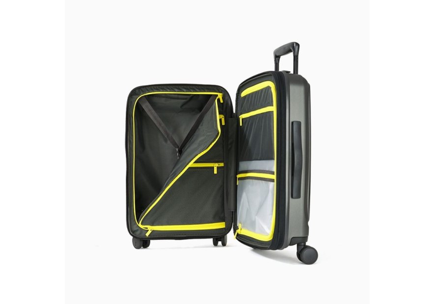 Elite Bagage E2125 - POLYCARBONATE - ANTHRACI valise 65cm ligne pure Valises