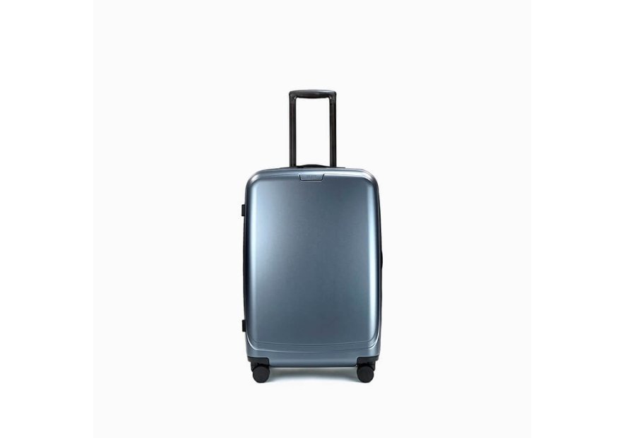 Elite Bagage E2125 - POLYCARBONATE - BLEU ARD valise 65cm ligne pure Valises