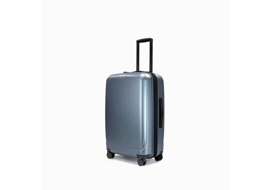 Elite Bagage E2125 - POLYCARBONATE - BLEU ARD valise 65cm ligne pure Valises