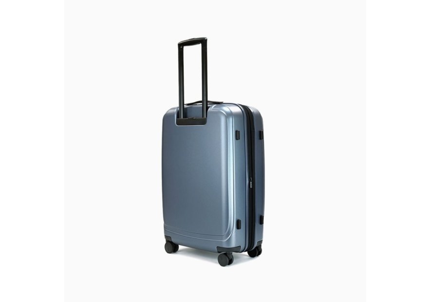 Elite Bagage E2125 - POLYCARBONATE - BLEU ARD valise 65cm ligne pure Valises
