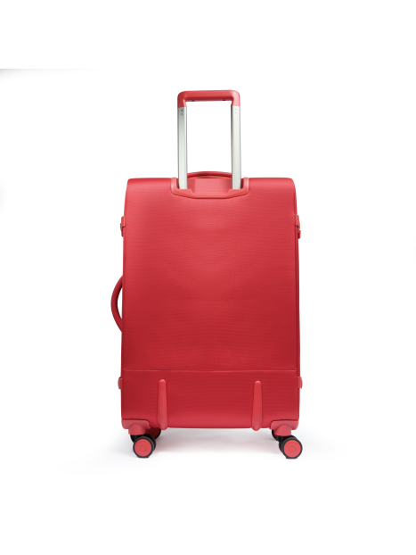 Lancel A12972 - POLYESTER/CUIR - ROUGE  valise néo partance 67cm Valises