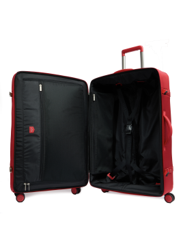 Lancel A12973 - POLYESTER - ROUGE - JQT valise 74cm néo-partance Valises