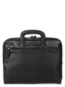 Gerard Henon 6944 - CUIR DE VACHETTE - NOIR porte documents slim 13" sac-business