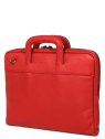 Gerard Henon 6944 - CUIR DE VACHETTE - ROUGE porte documents slim 13" sac-business