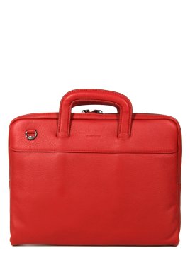 Gerard Henon 6944 - CUIR DE VACHETTE - ROUGE  porte documents slim 13" Porte-documents