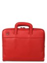 Gerard Henon 6944 - CUIR DE VACHETTE - ROUGE porte documents slim 13" sac-business
