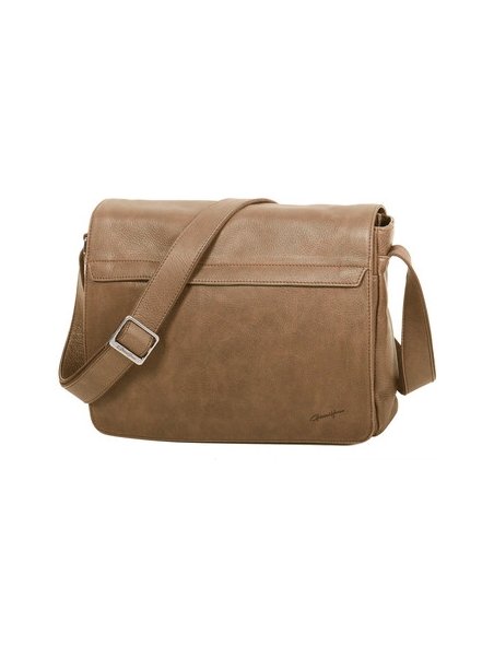 Gerard Henon 7172 - CUIR DE VACHETTE - MARRON besace Maroquinerie