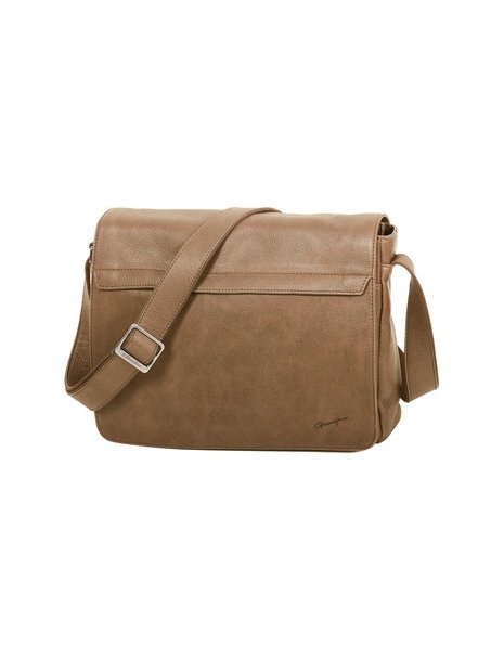 Gerard Henon 7172 - CUIR DE VACHETTE - MARRON besace loisirs