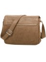 Gerard Henon 7172 - CUIR DE VACHETTE - MARRON besace loisirs