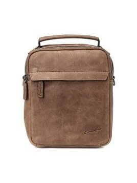 Gerard Henon 7110 - CUIR DE VACHETTE - MARRON sac homme à poignée vintage Sacs bandoulière/Sacoches