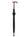 Neyrat Autun 8142 - POLYESTER - NOIR parapluie et canne à la fois canne-mixte
