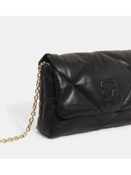 Gerard Darel LE FANNY/457 - CUIR D'AGNEAU - N sac rabat le fanny Sac business