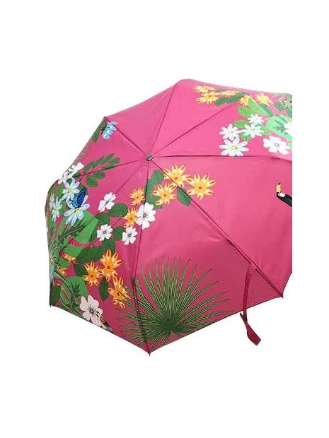 Neyrat Autun 3N - POLYESTER - FUSHIA. Perroquets Made in france pliant-f