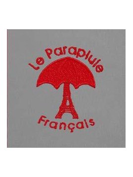le parapluie français LPF67 - POLYESTER - GRIS FONCÉ parapluie pliant uni automatique Petite maroquinerie