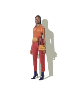 Lancel A09221 - CUIR DE VACHETTE - CAME lancel-ninon-sac à rabat s