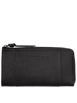 Longchamp 3418HCV porte feuille long zippé 3d Porte-monnaie Femme