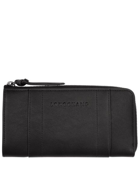 Longchamp 3418HCV ce portefeuille long zippé possède un aménagement porte-monnaie-femme