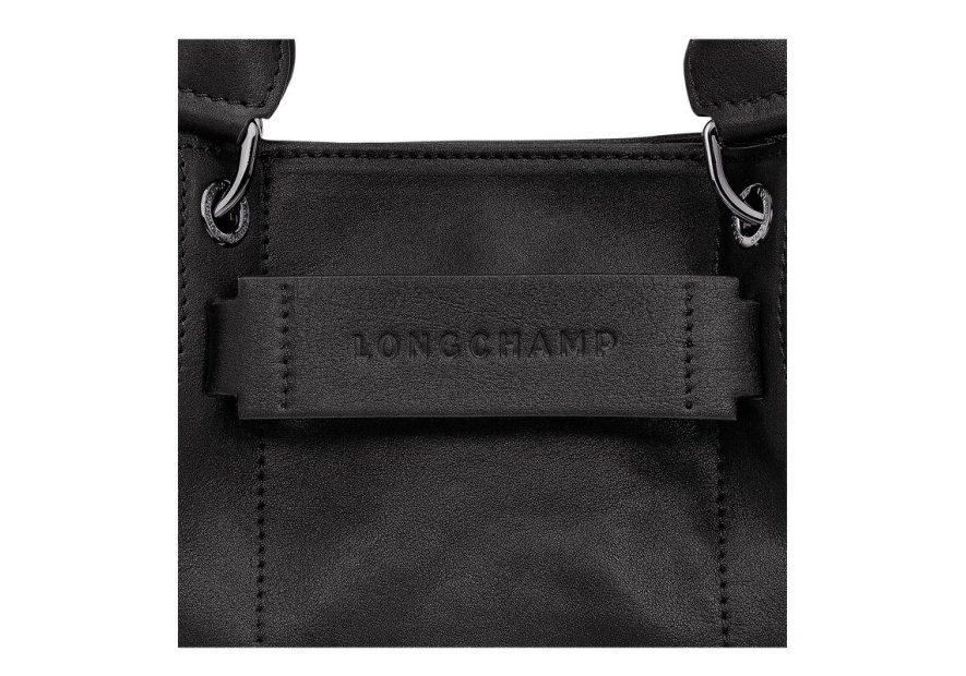 Longchamp 10254/HCV - CUIR DE VEAU - NOIR  sac à main xs 3d Sac business