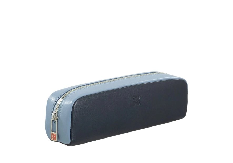 Dudubags 534-1721 - CUIR D'AGNEAU - NAVY dudubags trousse en cuir cartable Scolaire