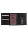 Frandi 668/5 RFID - CUIR DE VACHETTE -  portefeuille authentique 14 cm/3volets portefeuille-homme