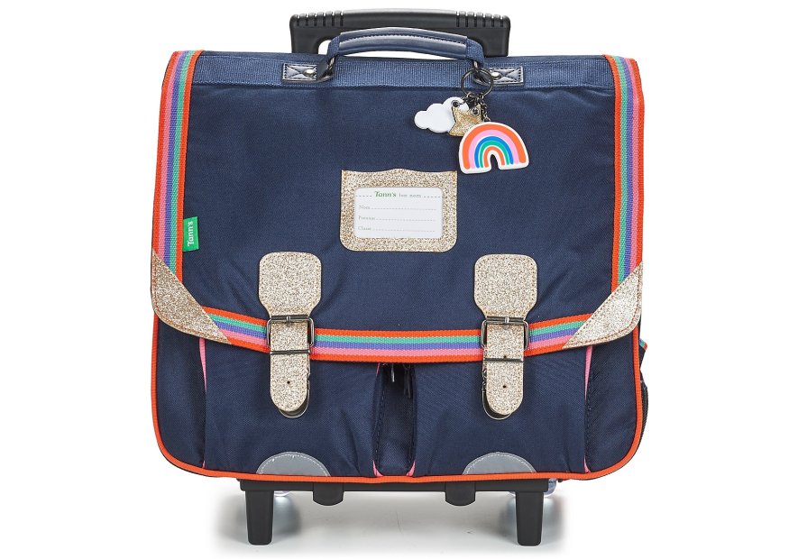 Tann's 433 - POLYESTER 600D RECYCLÉ - L tann's - cartable trolley 41cm cartable Scolaire