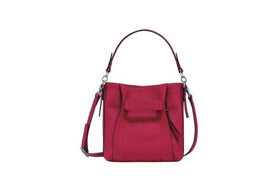 Longchamp 10215HCV - CUIR DE VEAU - MAGENT sac bandoulière s longchamp 3d Sac business