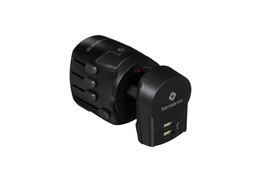 Samsonite 149298 - PLASTIQUE - NOIR adaptateur de voyage Accessoires de voyage