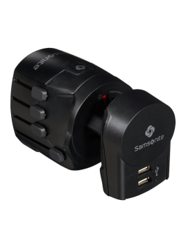 Samsonite 149298 - PLASTIQUE - NOIR adaptateur de voyage Accessoires de voyage