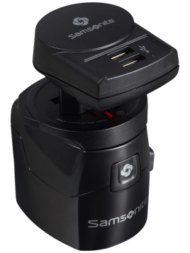 Samsonite 149298 adaptateur de voyage adaptateur prises