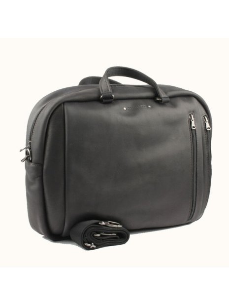Les Ateliers Foures 9518 - CUIR DE VACHETTE - NOIR porte documents 9518 sac-business