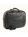 Les Ateliers Foures 9518 - CUIR DE VACHETTE - NOIR porte documents 9518 sac-business