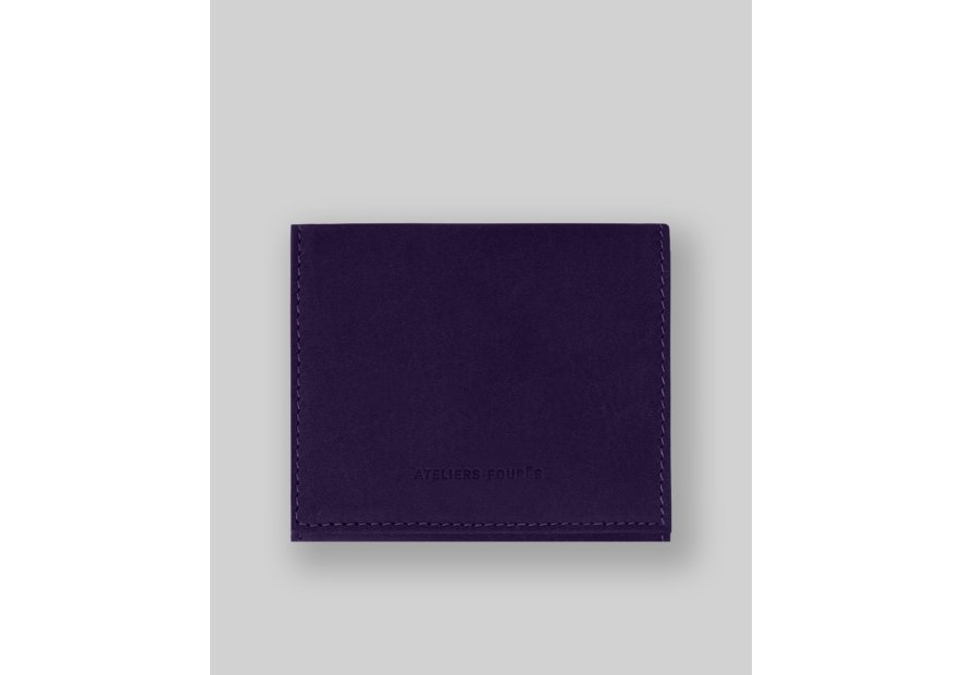 Les Ateliers Foures B20 - CUIR DE VACHETTE - MYRTILL fourès-baroudeuse-portemonnaie billet 6cc Portefeuilles