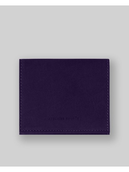 Les Ateliers Foures B20 - CUIR DE VACHETTE - MYRTILL fourès-baroudeuse-portemonnaie billet 6cc Portefeuilles