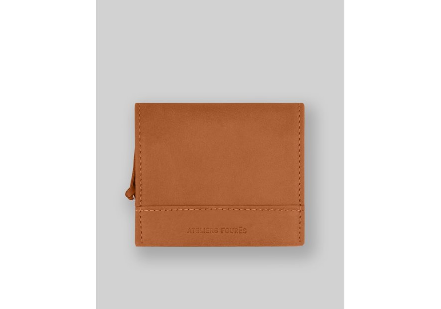 Les Ateliers Foures B22. - CUIR DE VACHETTE - LIONNE b22. Porte-monnaie