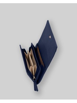 Les Ateliers Foures B22. - CUIR DE VACHETTE - OCEAN b22. Porte-monnaie