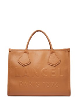 Lancel A12996 - CUIR DE VACHETTE - CAME cabas zippé m jour de lancel Sac porté main