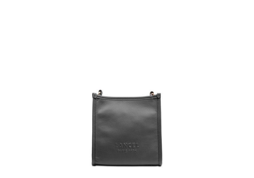 Lancel A13172 - CUIR DE VACHETTE - NOIR jour de lancel-porté travers Sac business