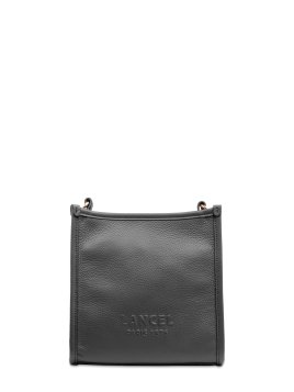 Lancel A13172 - CUIR DE VACHETTE - NOIR jour de lancel-porté travers Sac business