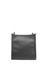 Lancel A13172 - CUIR DE VACHETTE - NOIR sac besace plate bandoulière jour de lancel sacs-a-mains