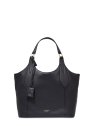 Lancel A13235 - CUIR DE VACHETTE - NOIR alphonse porté épaule sac-a-main-shopping-toile-ou-cuir