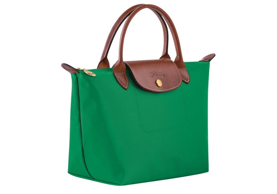 Longchamp 1621089 - NYLON ET CUIR - VERT - sac à main s le pliage original Sac business
