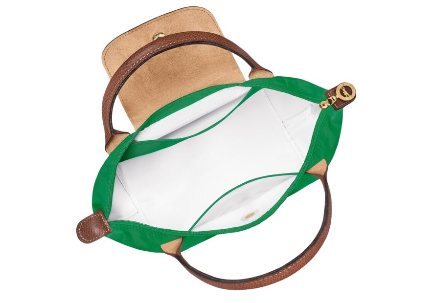 Longchamp 1621089 - NYLON ET CUIR - VERT - sac à main s le pliage original Sac business