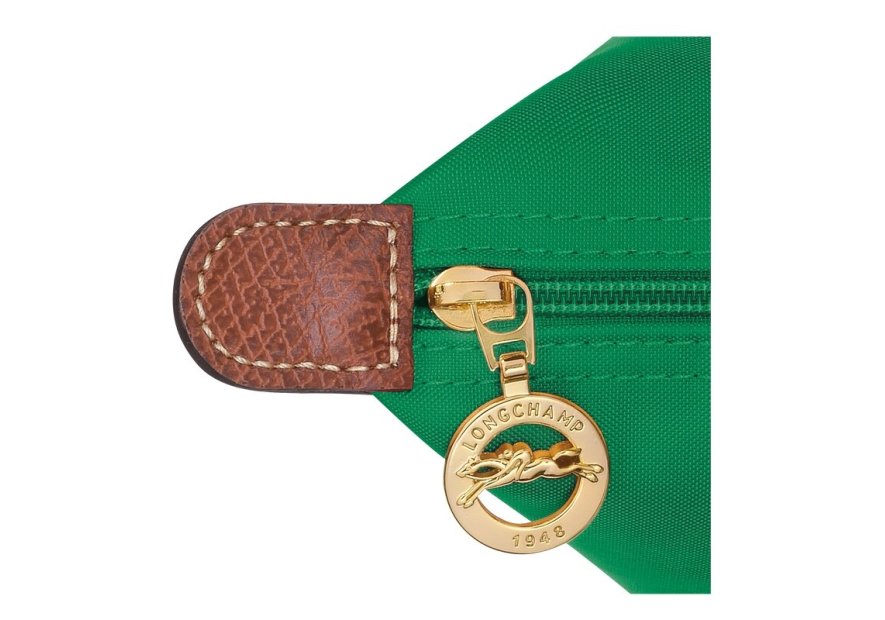 Longchamp 1621089 - NYLON ET CUIR - VERT - sac à main s le pliage original Sac business