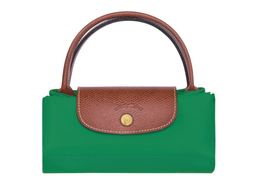 Longchamp 1621089 - NYLON ET CUIR - VERT - sac à main s le pliage original Sac business