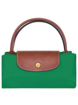Longchamp 1621089 - NYLON ET CUIR - VERT - sac à main s le pliage original Sac business