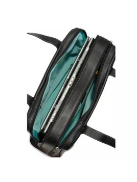 mywalit 1808 - CUIR DE VEAU - 4 NOIR PAC shopping affaire Sac business