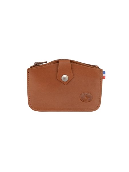 Frandi 205/96 - NUBUCK - GOLD porte monnaie plat patte Porte-monnaie