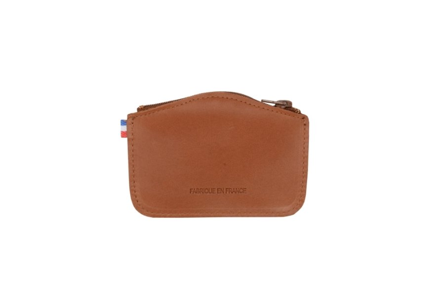 Frandi 205/96 - NUBUCK - GOLD porte monnaie plat patte Porte-monnaie